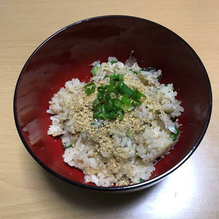 サンマ御飯